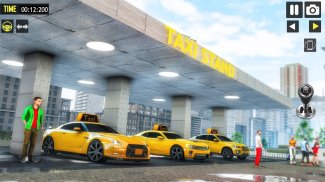 Car Driving School Taxi Games screenshot 2