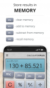 Kalkulator Plus - Calculator screenshot 5