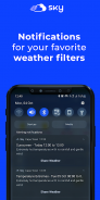 Sky Weatherman: Weather alerts customized screenshot 3