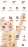 Cute wallpaper-Playful Cat- screenshot 1