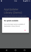 AppUpdater Library (Demo) screenshot 3