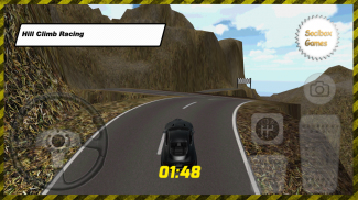 Lujo Hill Climb Racing Juego screenshot 1