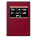 Contempt of Courts Act 1971 Icon