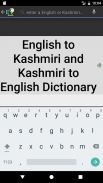 Kashmiri Talking Dictionary screenshot 1