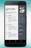 CV Maker Resume Builder PDF Template Format Editor screenshot 3