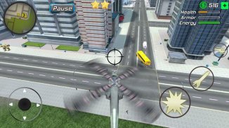 Super Crime Steel War Hero Iron Flying Mech Robot screenshot 3