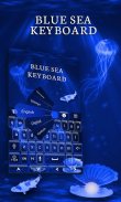 Deep Blue Sea Keyboard Theme screenshot 0