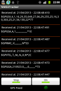 GPS NMEA Tracker screenshot 1
