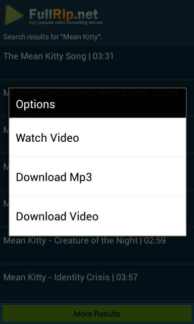 FullRip.net  Youtube to Mp3  Download APK for Android  Aptoide