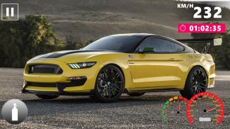 Mustang GT 350R Extreme Offroad Drive: Sports Car screenshot 4