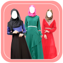 Muslim Women Casual Dress Icon