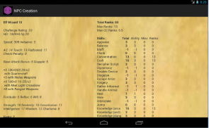 DnD 3.5 NPC Generator screenshot 10