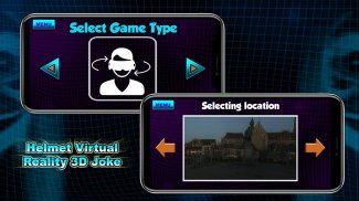 ヘルメットバーチャルリアリティ3Dジョーク screenshot 2