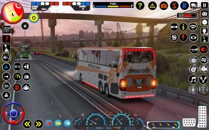 City Coach Bus Driving Sim 3D screenshot 0