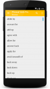 Phrasal Verbs List Pro screenshot 2