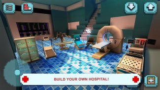 بیمارستان کرافت: دکتر بازی شبیه ساز و ساختمان screenshot 2