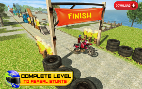 دراجة هوائية حيلة سباق -دراجة هوائية سباق لعبه 2 screenshot 0