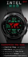 INTEL HUD animated watch face screenshot 3