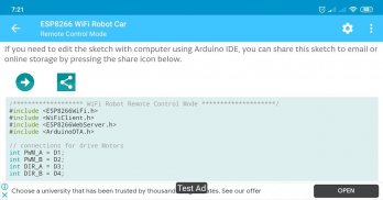 ESP8266 WiFi Robot Car screenshot 6