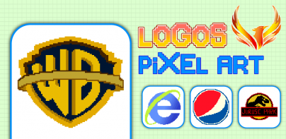 Logo Pixel Art Color by Number