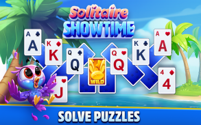 Solitaire Showtime：免费又有趣的三峰接龙纸牌 screenshot 7
