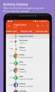 App Usage - Manage/Track Usage screenshot 1