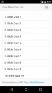 Bible Quiz Free screenshot 0