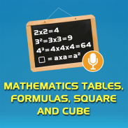 Maths: Tables, Formulas, Squ.. screenshot 8