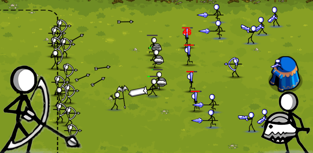 Download Stickman War: Stick Fight Army android on PC