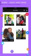 VidMix : Audio Video Mixer - Video Editor screenshot 1