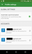 Accounts Sync Profiler screenshot 1