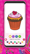 Cute Sweet Food Coloring Book screenshot 3
