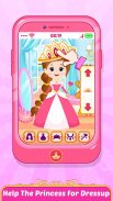 Pink Princess Baby Phone screenshot 13