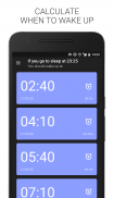 Sleep Time - Alarm Calculator screenshot 1