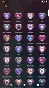 Crystal Heart - Pink : Icon Mask for Nova Launcher screenshot 3