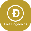 Free Dogecoin : Crypto Lovers Icon