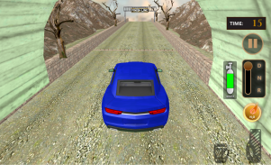 Real Speed Car Escape Stunt screenshot 0