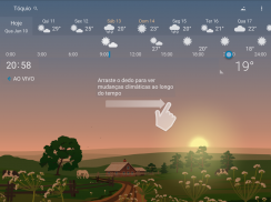 Clima Preciso YoWindow + Imagens de fundo ao vivo screenshot 1