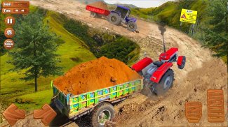 Farming Tractor Trolley Sim 3D screenshot 0