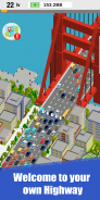 Idle Highway Toll - Car Clicker Game screenshot 2