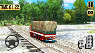 Heavy Cargo Truck Driving Sim screenshot 1