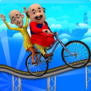 Motu Patlu Hills Biking Game Icon