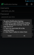 Notification Backup screenshot 3