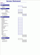 Income Statement Templates screenshot 21