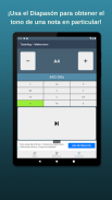 AfinApp – Afinador y Metrónomo screenshot 2