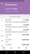 Emercoin Secure Wallet screenshot 2