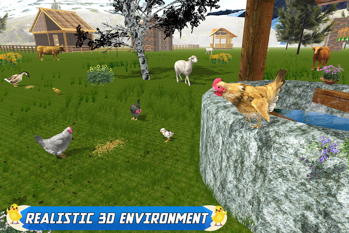 New Hen Family Simulator - Загрузить APK для Android | Aptoide