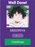 Guess My Hero Academia Character screenshot 0