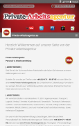 Private-Arbeitsagentur.eu screenshot 1