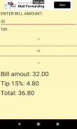 TIP CALCULATOR - Gratuity Amount Calculate - Smart Tip Venue screenshot 0